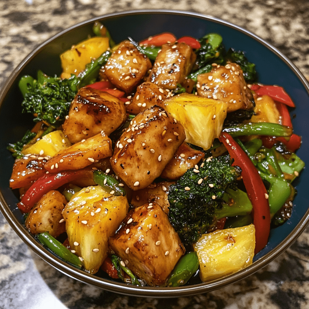 Teriyaki Pineapple Veggie Stir-Fry: A Tasty Twist Today!