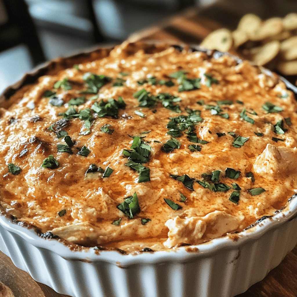 Creamy Buffalo Chicken Dip is the Ultimate Game Day Treat!