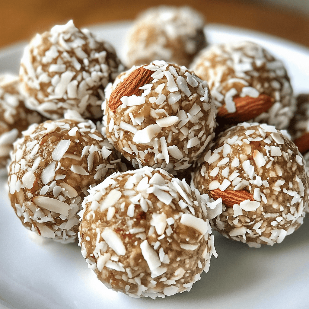 Coconut Almond Energy Balls: Fuel Your Day Easily!