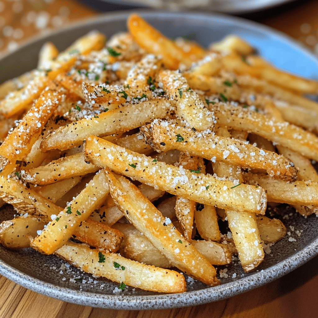 Garlic Parmesan Air Fryer Fries: A Crispy Delight Awaits!