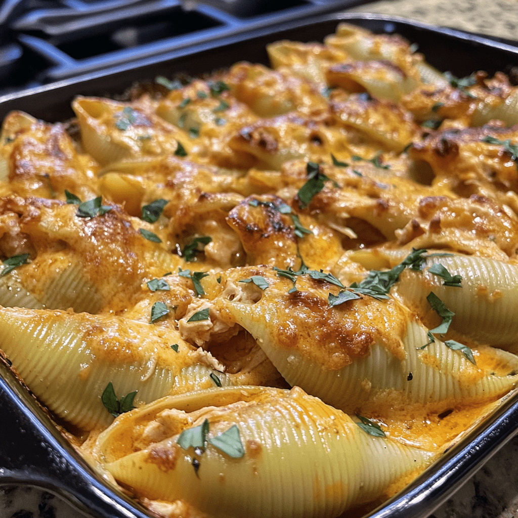Creamy Buffalo Chicken Stuffed Shells That Wow Your Taste Buds!