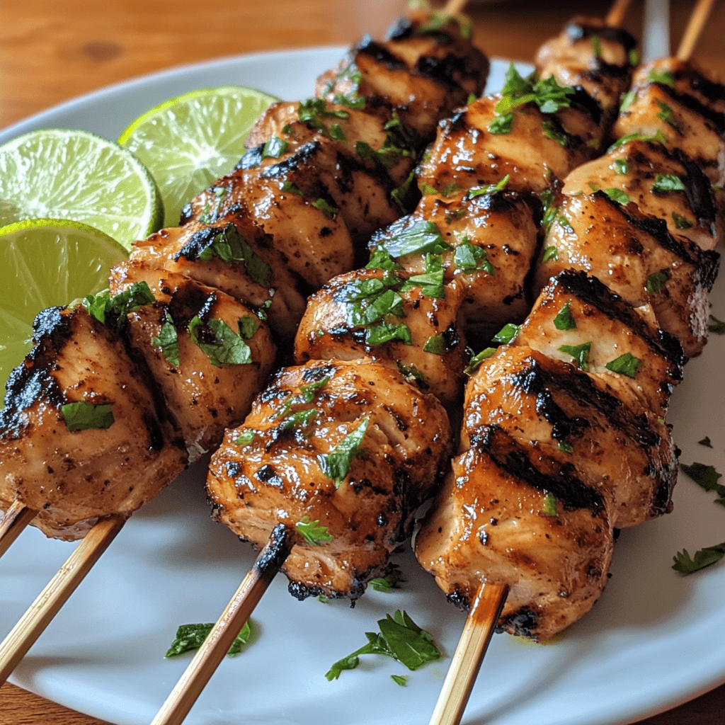 Honey Lime Grilled Chicken Skewers: Unlock Flavor Today!