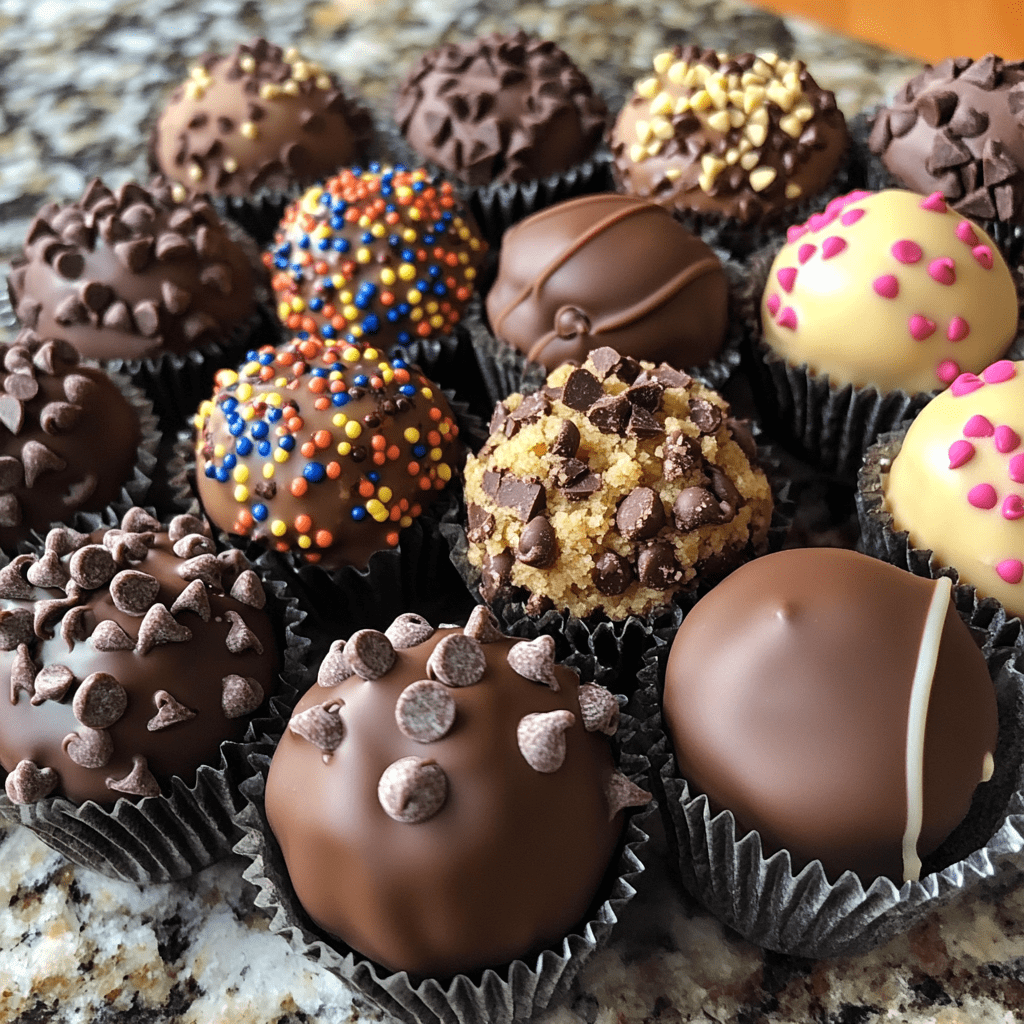 Chocolate Chip Cookie Dough Truffles: A Sweet Indulgence!