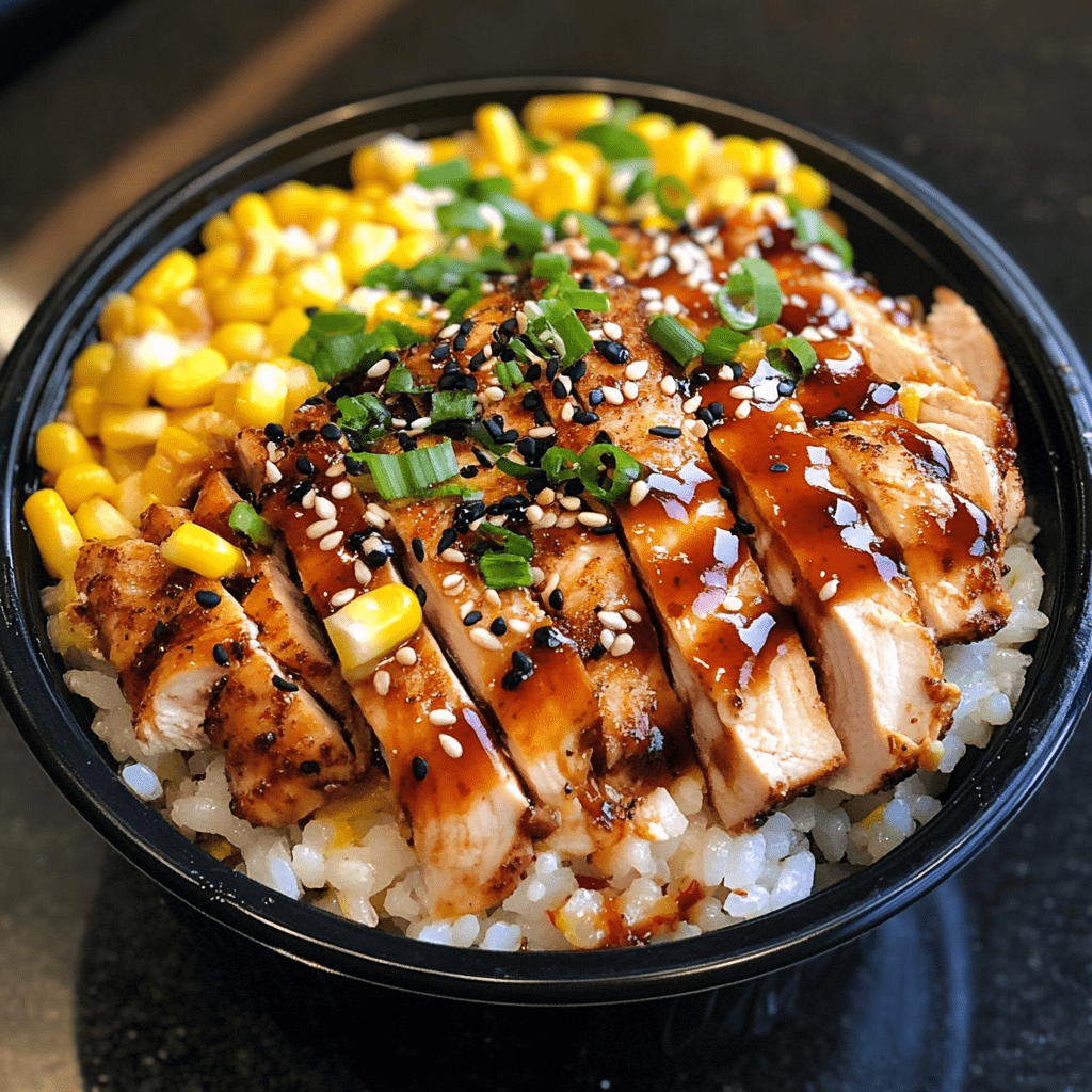 Street Corn Chicken Rice Bowl: A Flavor Explosion Awaits!