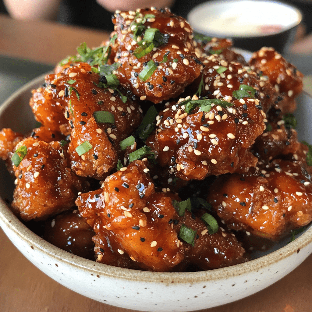 Spicy Korean Fried Chicken Bites for Unforgettable Flavor!