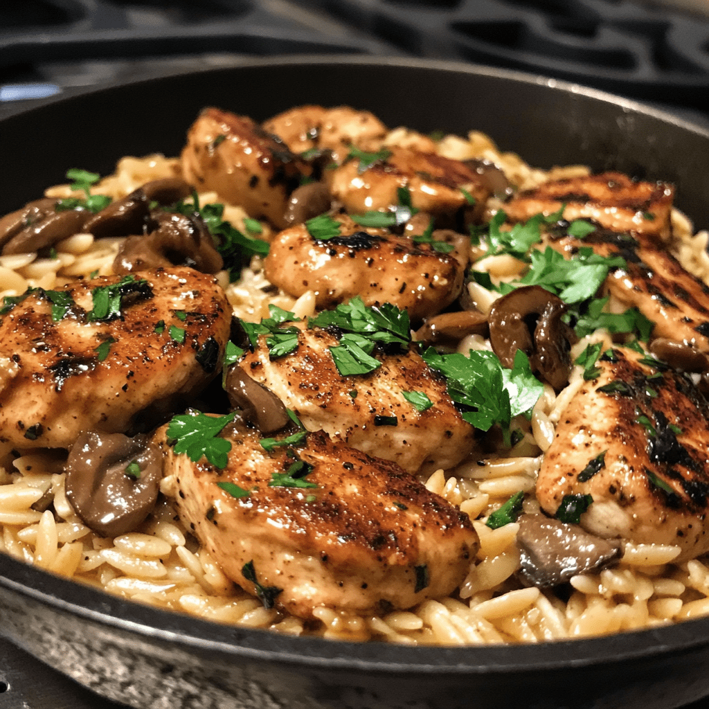 Marsala Chicken Orzo: Discover This Easy Recipe Today!