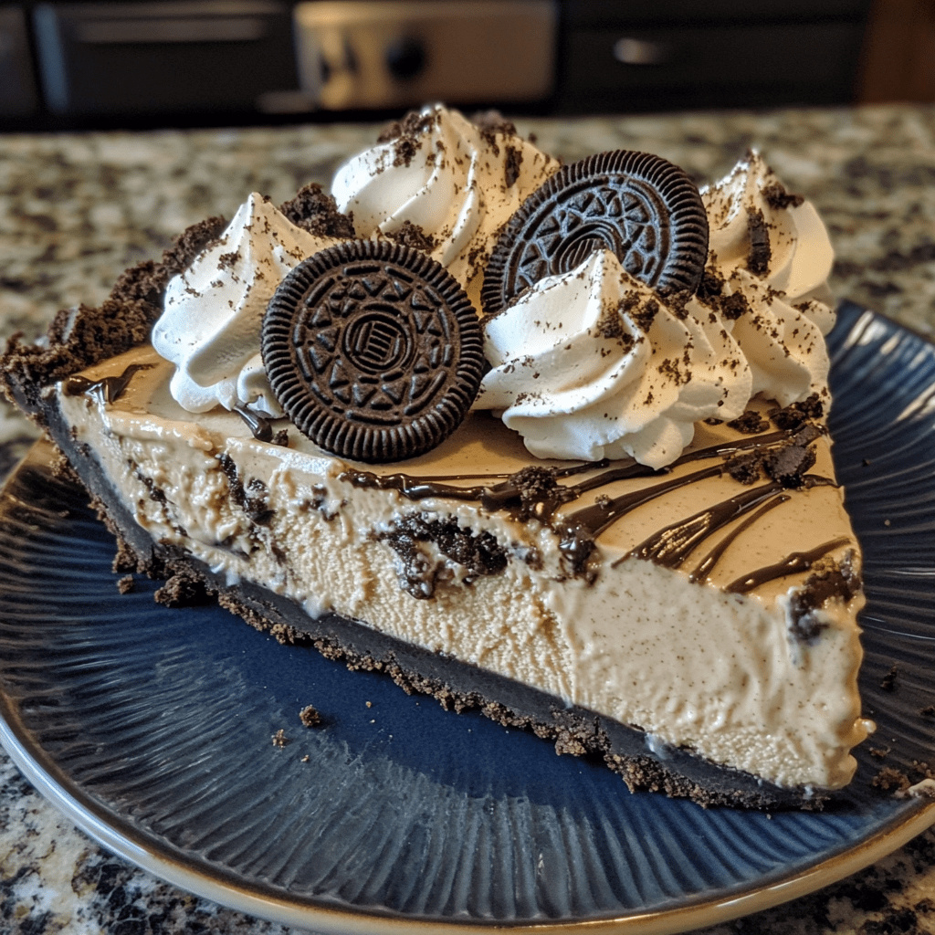 Peanut Butter Oreo Ice Cream Pie that Will Delight You!