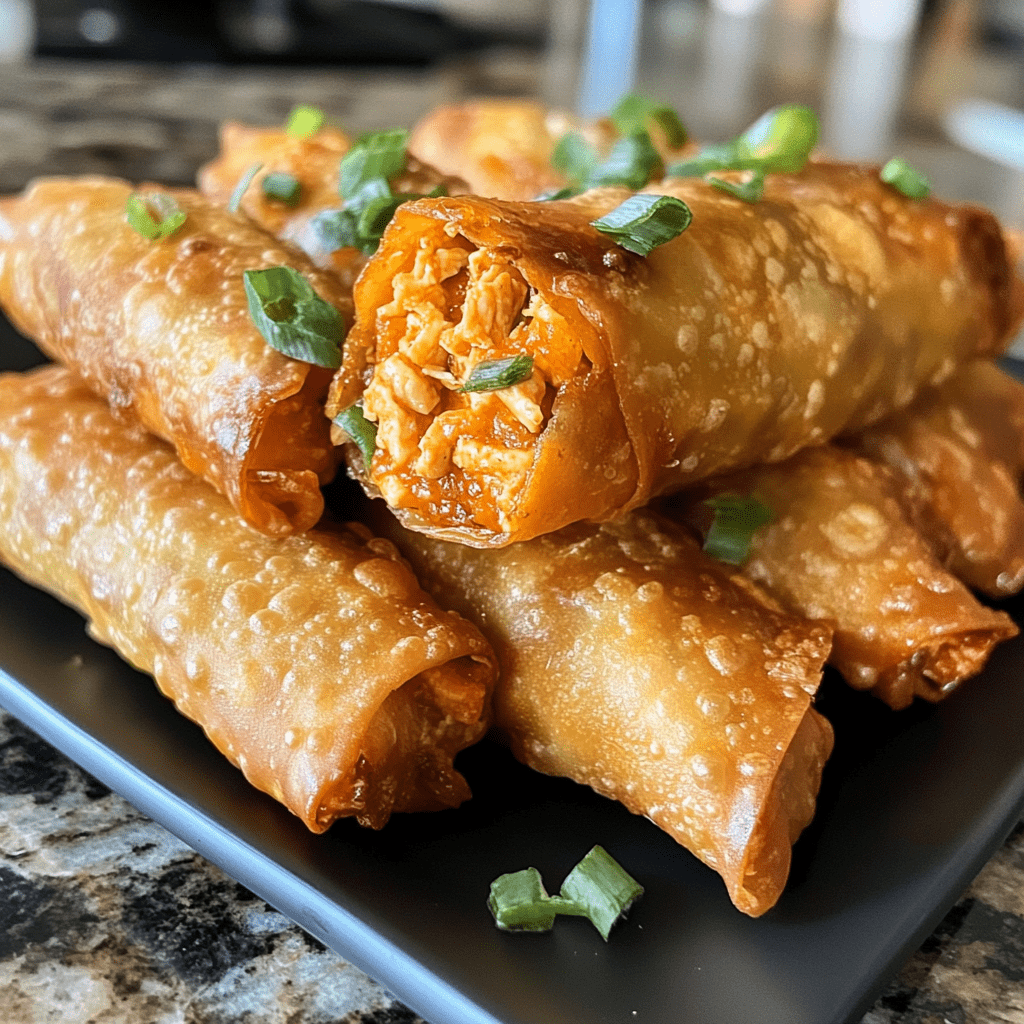 Spicy Buffalo Chicken Egg Rolls: A Flavor Explosion!