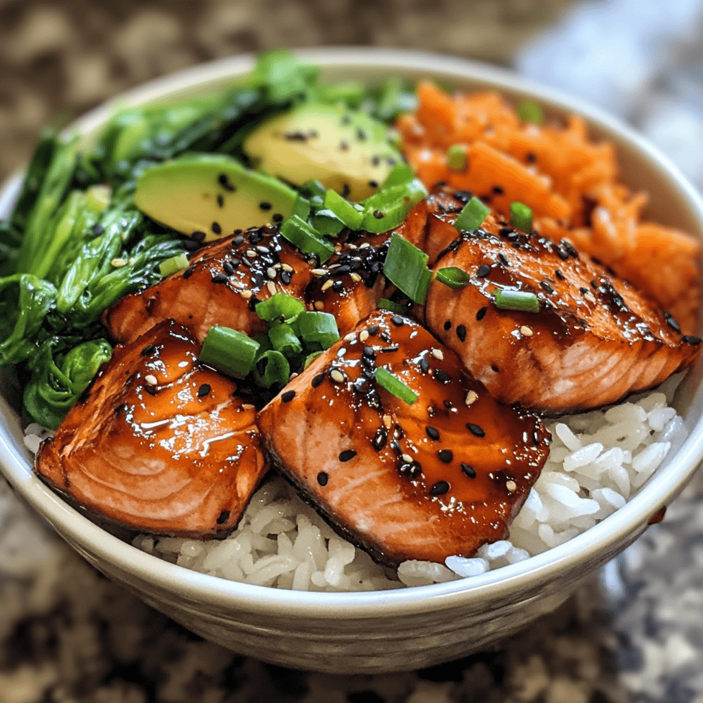 Teriyaki Salmon Rice Bowls: A Quick & Tasty Dinner!