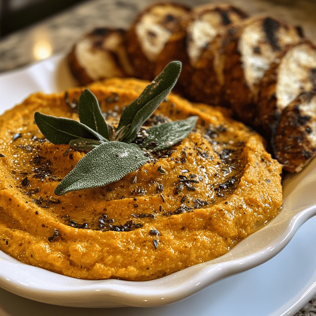Roasted Pumpkin & Sage Dip: A Creamy Delight to Try!