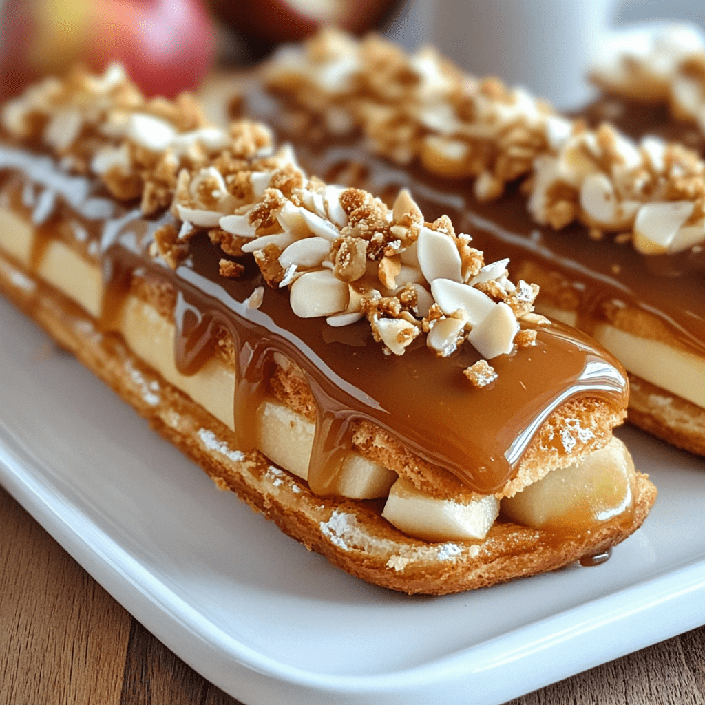 Caramel Apple Eclairs: A Delightful Dessert You’ll Love!