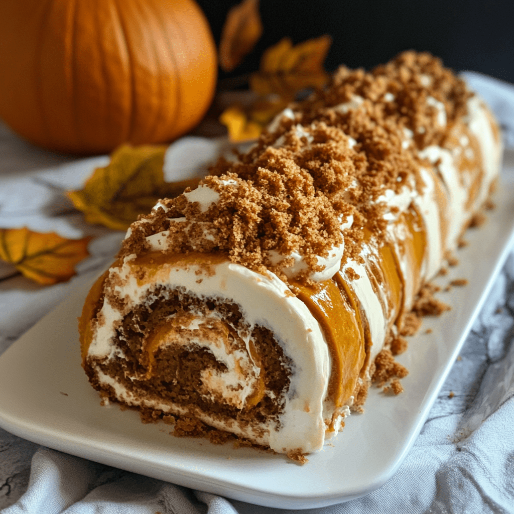 Maple Pumpkin Roll Cake: Indulge in Fall’s Best Treat!