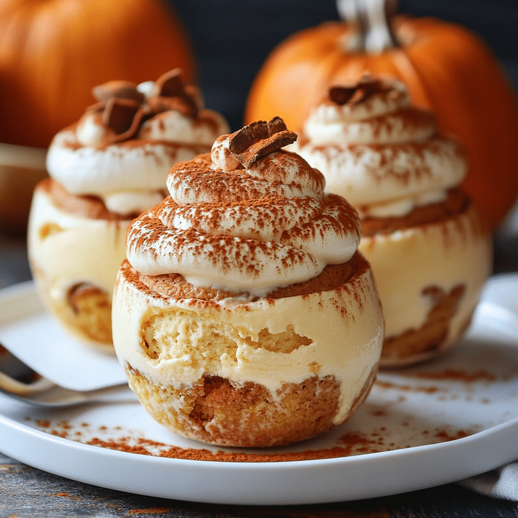 Pumpkin Tiramisu Cups: A Festive Treat You’ll Love!
