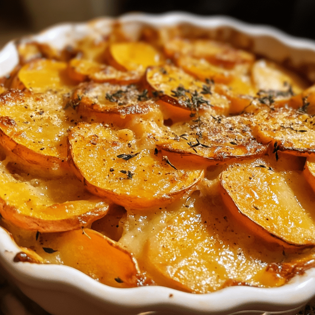 Sweet Potato & Apple Gratin: A Delicious Fall Delight!