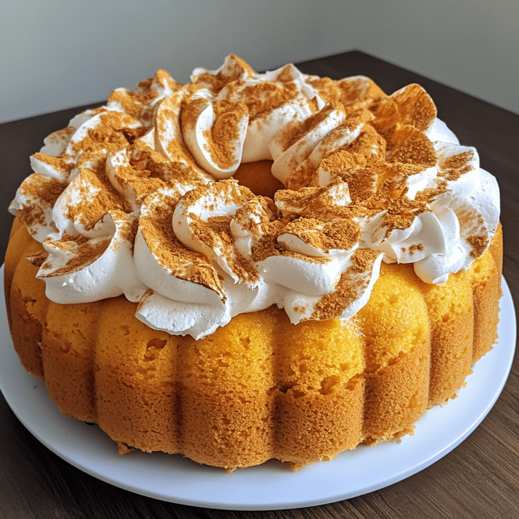 Pumpkin Chiffon Cake: Elevate Your Fall Dessert Game!