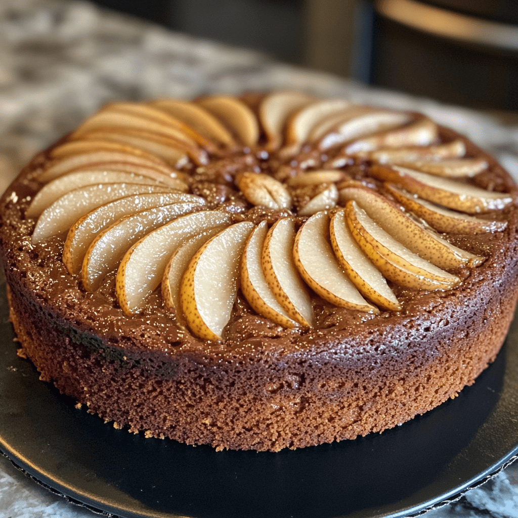 Spiced Pear Cake: Discover Your New Favorite Dessert!