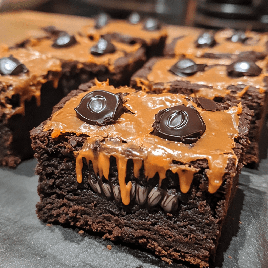 Halloween Monster Brownies That Will Delight Your Guests!