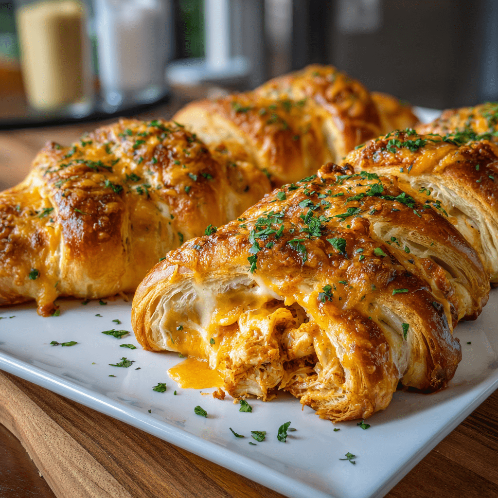 Cheesy Chicken Crescent Rolls: A Quick, Tasty Delight!