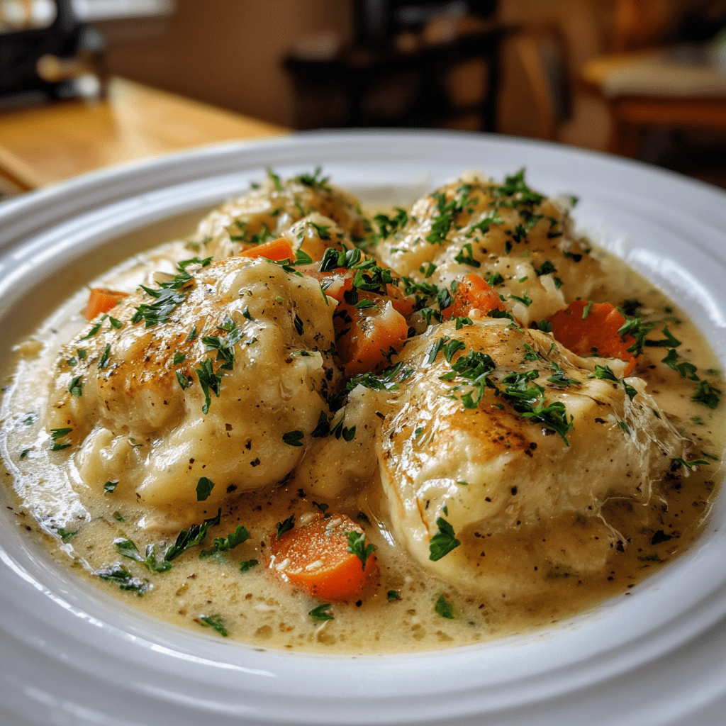 Creamy Chicken and Dumplings: A Comfort Food Delight