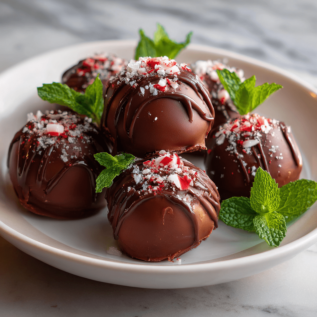 Chocolate Peppermint Truffles: Indulge in Blissful Treats!
