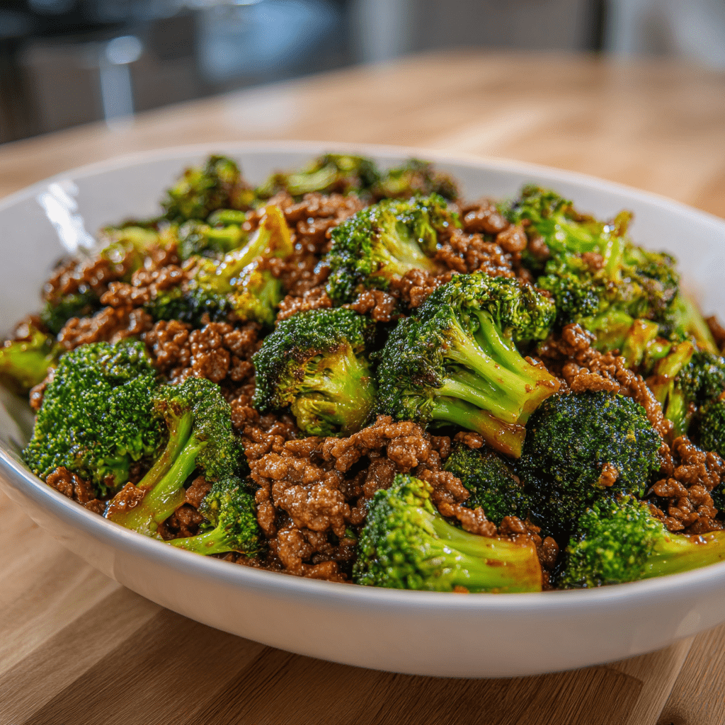 Ground Beef and Broccoli: A Quick, Tasty Dinner Recipe!