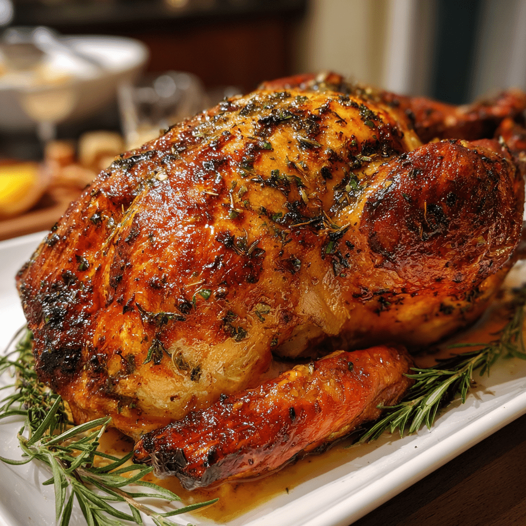 Garlic Butter Herb Roasted Turkey Will Transform Your Feast!