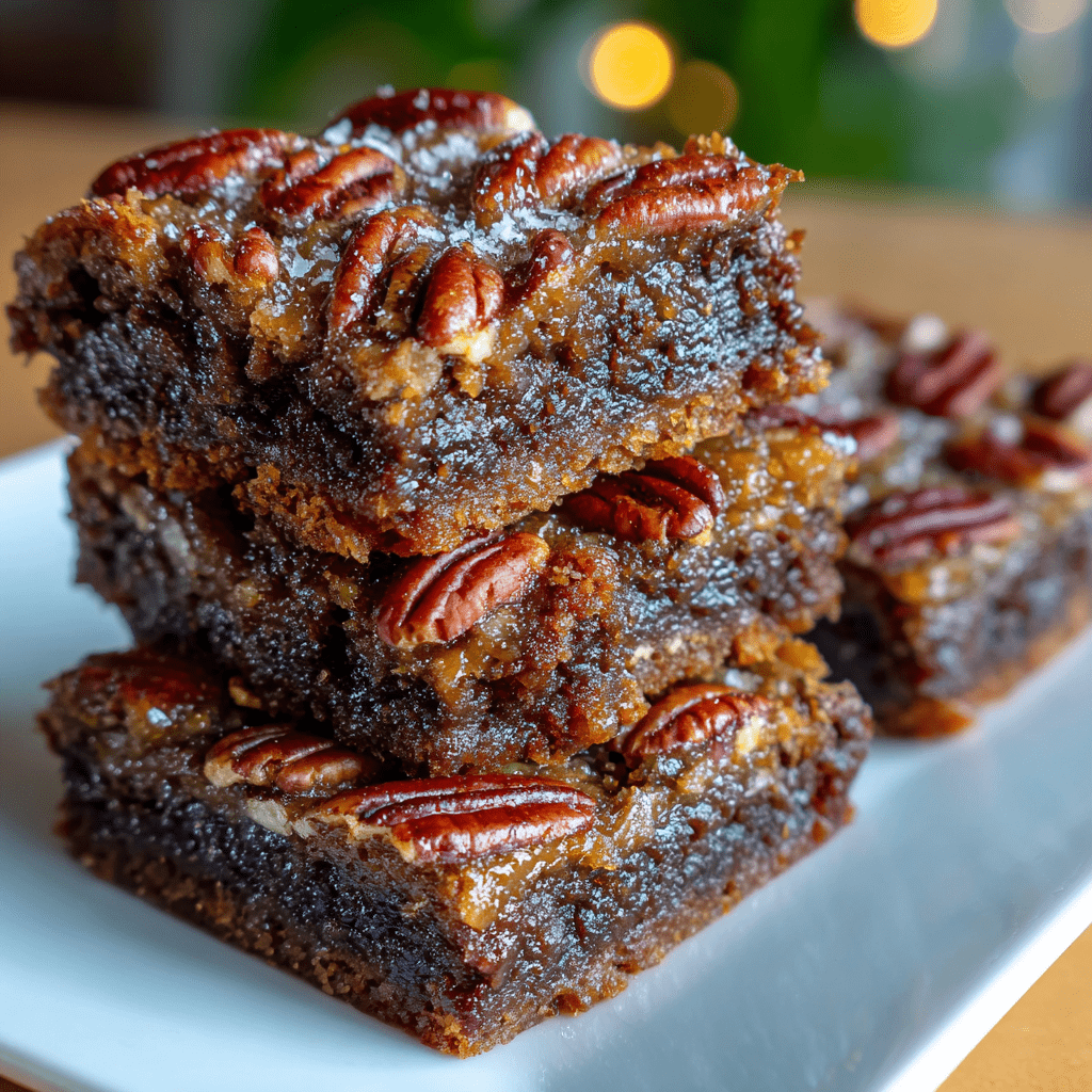 Pecan Pie Brownies: Indulge in a Sweet Delight!