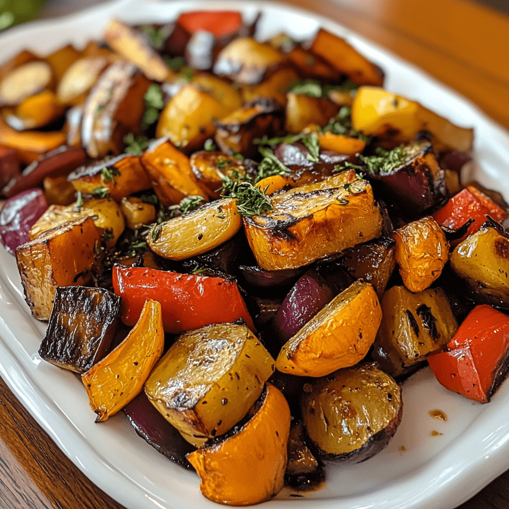 Balsamic Roasted Fall Vegetables: A Flavorful Delight!