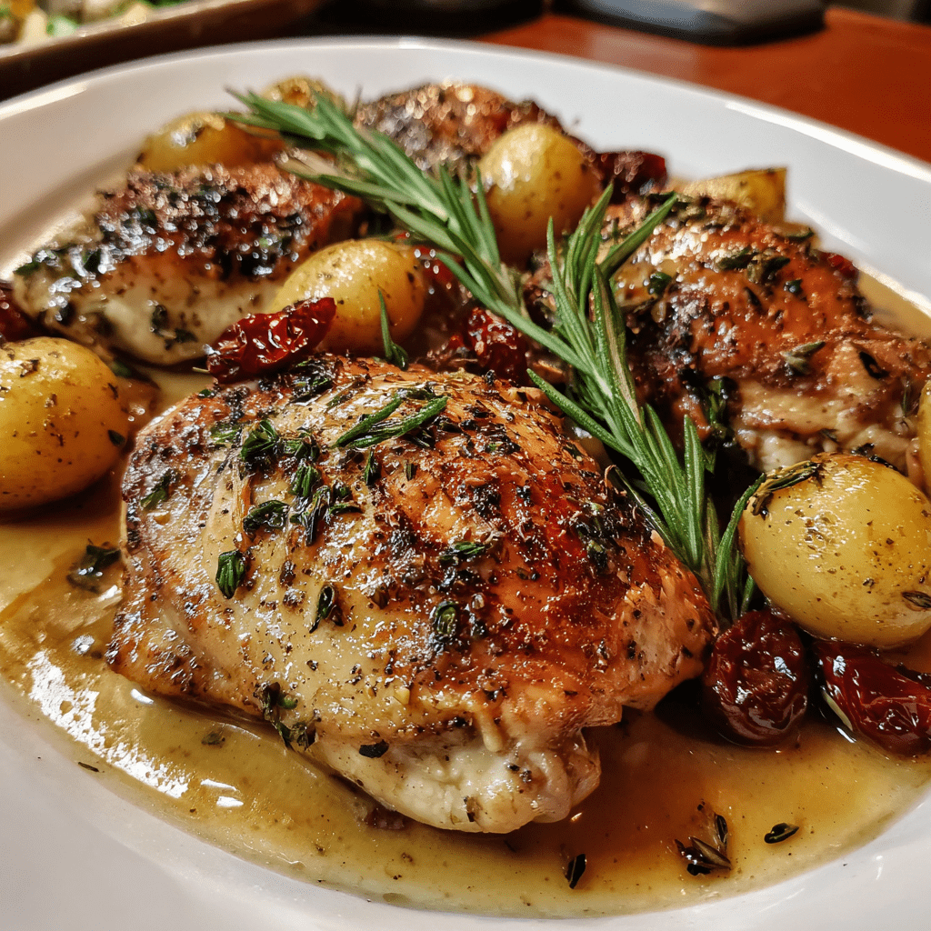 Apple Cider Chicken Skillet: A Flavorful Dinner Delight!