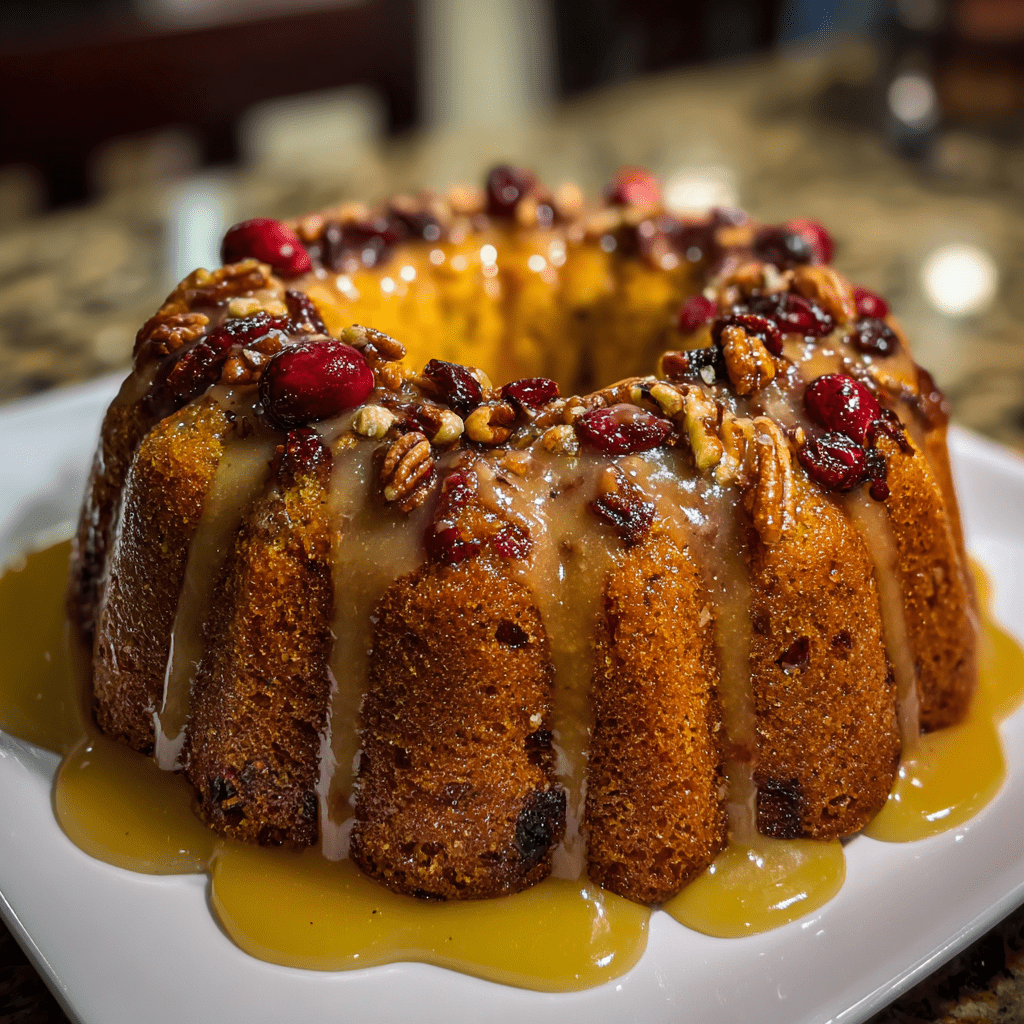 Cranberry Orange Bundt Cake: A Flavorful Holiday Delight