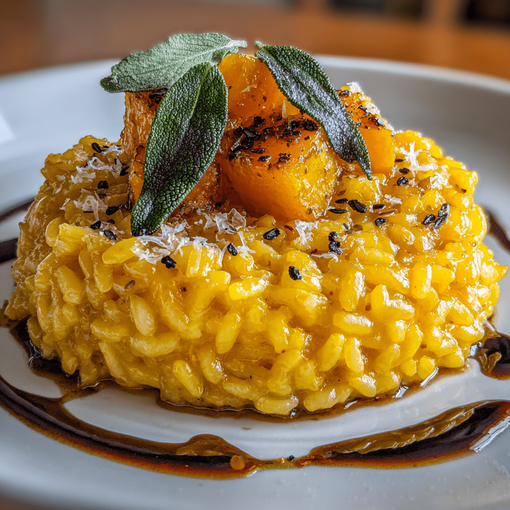 Butternut Squash Risotto with Sage: A Cozy Delight!