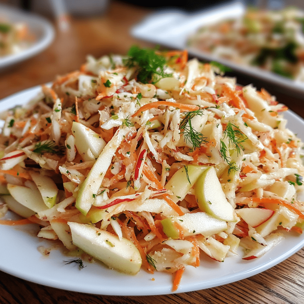 Apple & Fennel Slaw: Discover a Fresh Flavor Twist!