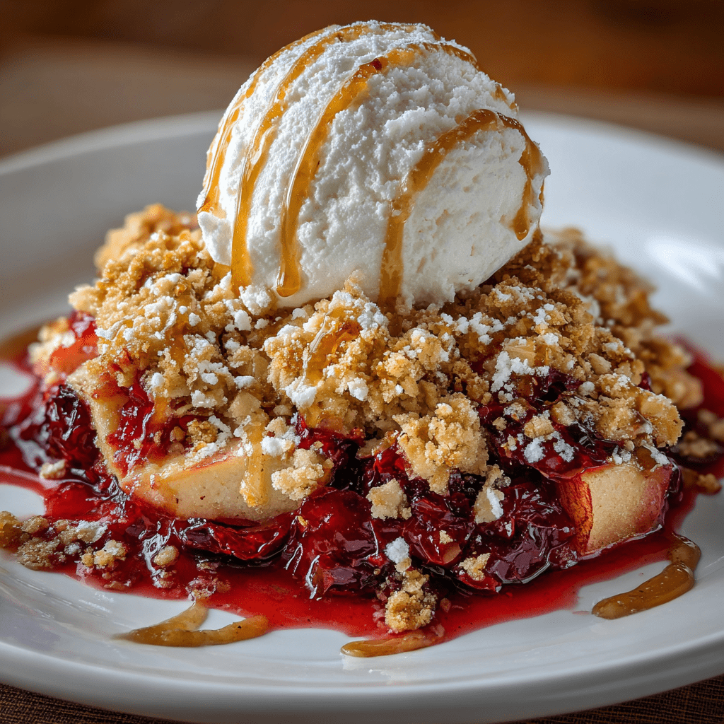 Apple Cranberry Crisp: A Delightful Fall Dessert Recipe!