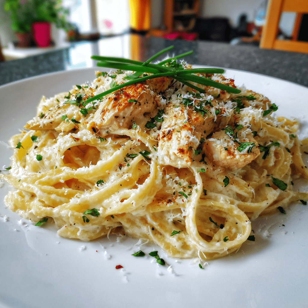 Creamy Garlic Parmesan Chicken Pasta is Simply Irresistible!