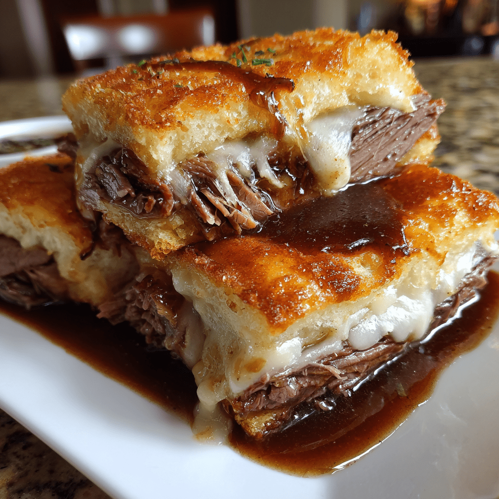 French Dip Squares: Delight Your Taste Buds Today!