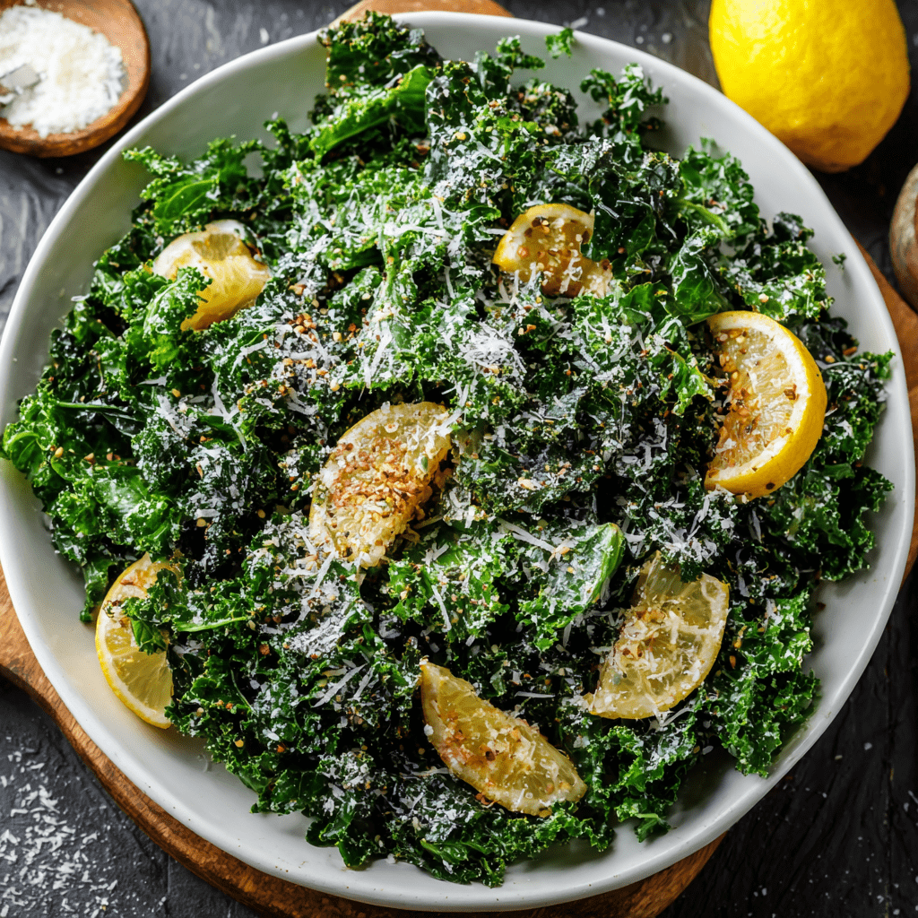 Lemon Parmesan Kale Salad: A Refreshing Delight Awaits!