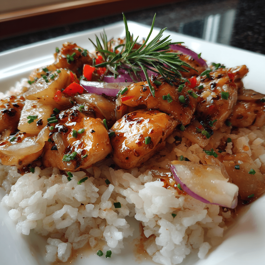 Pineapple Chicken and Rice: A Delicious Tropical Delight!