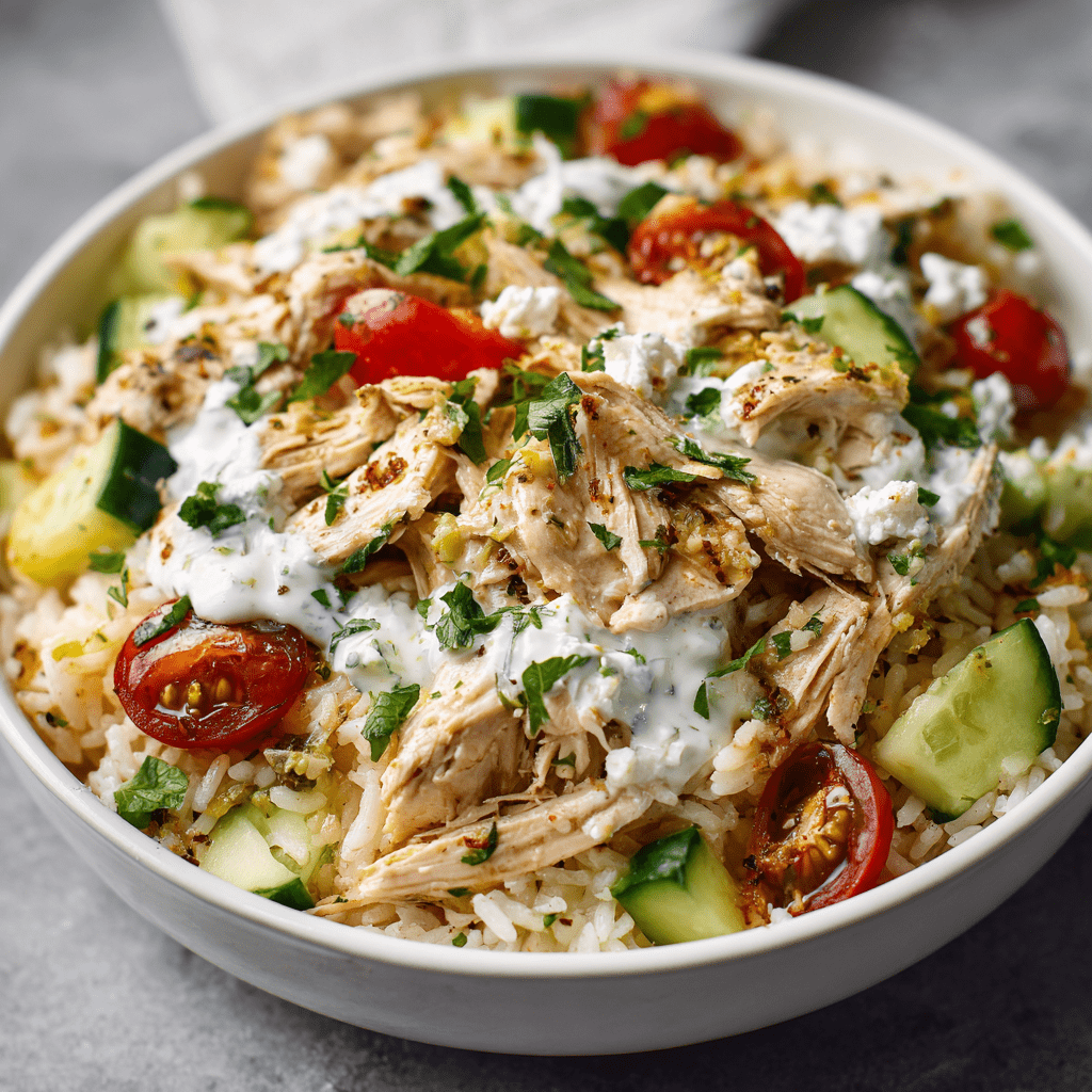 Dump-and-Bake Chicken Tzatziki Casserole for Easy Dinner!