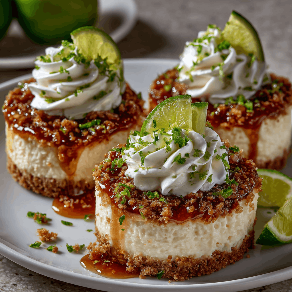 Mini Key Lime Cheesecakes: A Bite of Citrus Delight!
