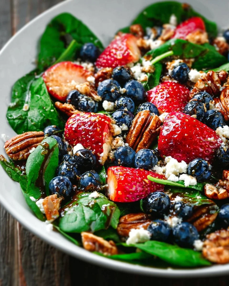 30-Minute Strawberry Spinach Salad