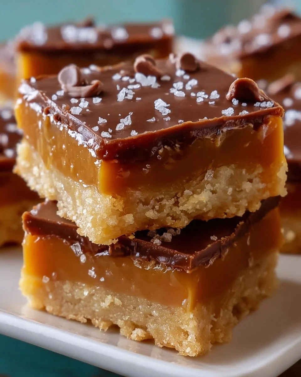Easy Caramel Cookie Bars