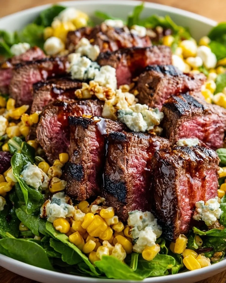 Grilled Balsamic Steak Salad