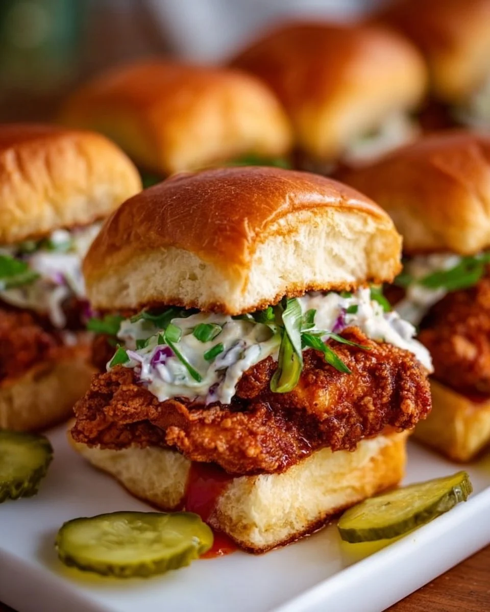 Nashville Hot Chicken Sliders