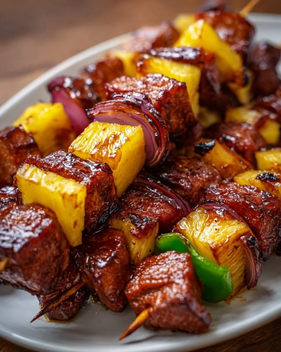 Pineapple BBQ Pork Skewers: A 15-Minute Grilling Dream