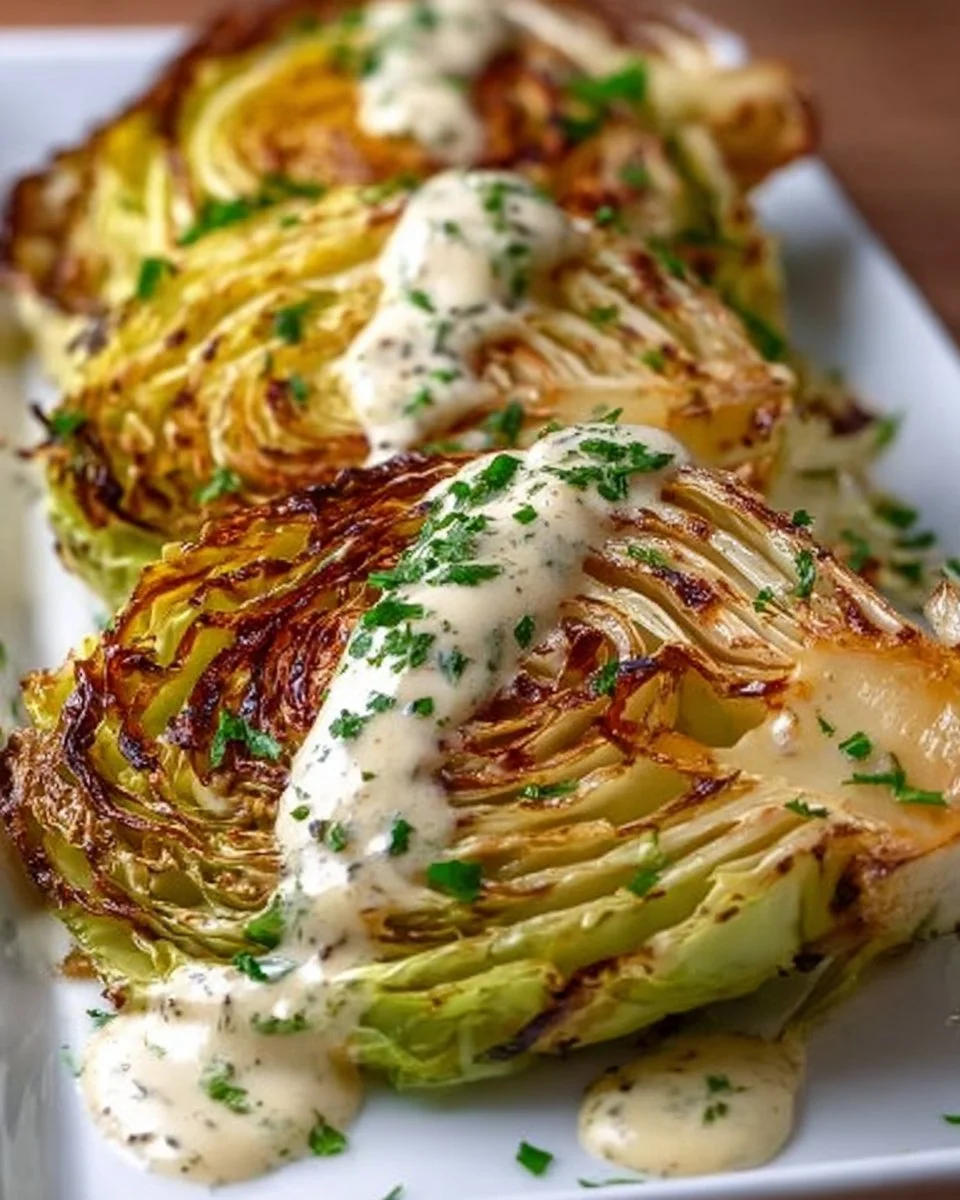 Roasted Cabbage Wedges with Onion Dijon Sauce: An Incredible 7-Step Recipe for Your Easter Feast