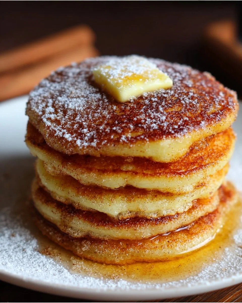 Spanish Churro-Inspired Pancakes: A Breakfast Delight!