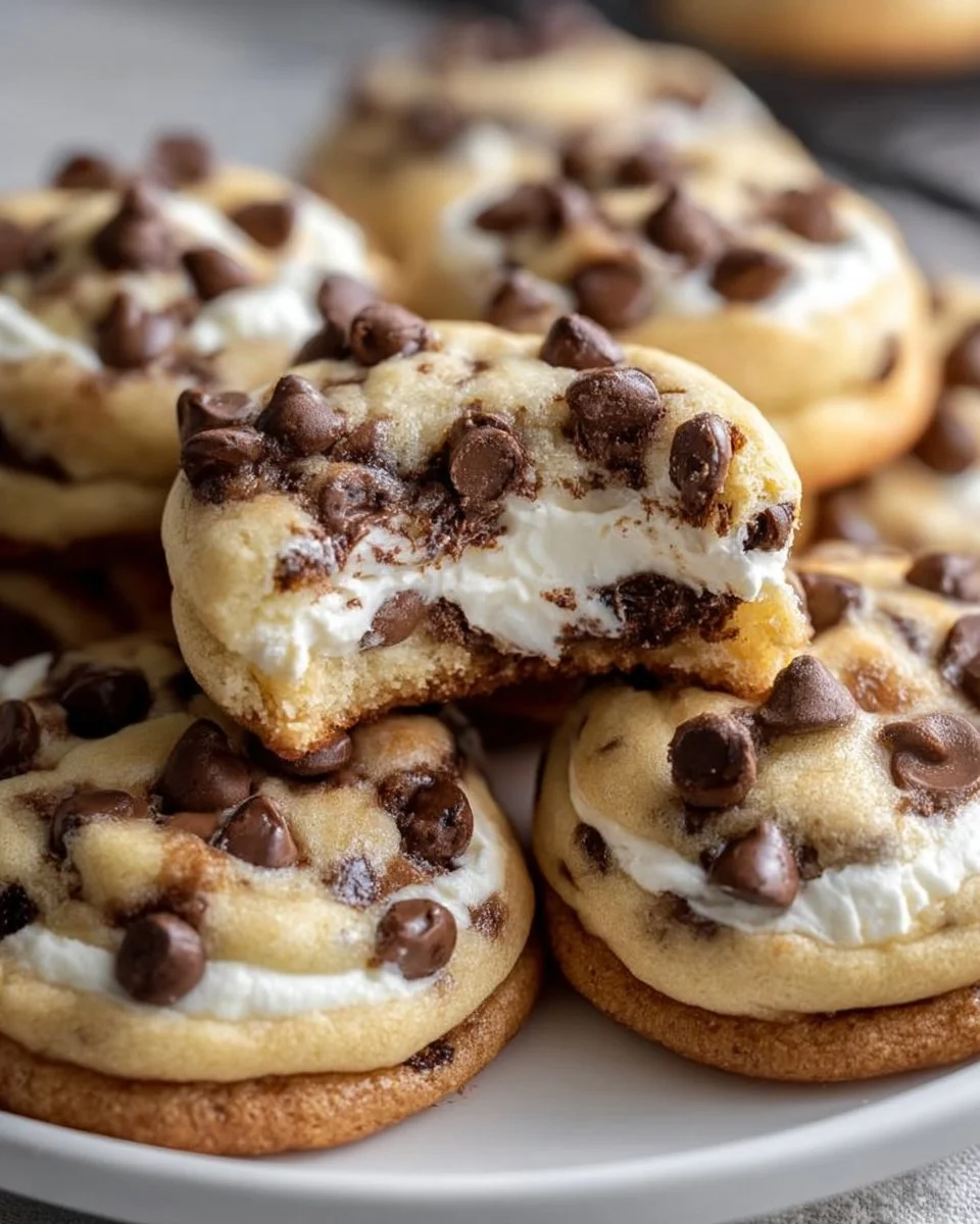 Chocolate Chip Cheesecake Cookies