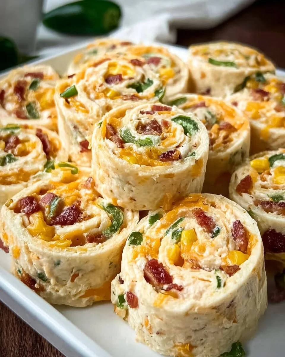 Jalapeno Poppers Pinwheels