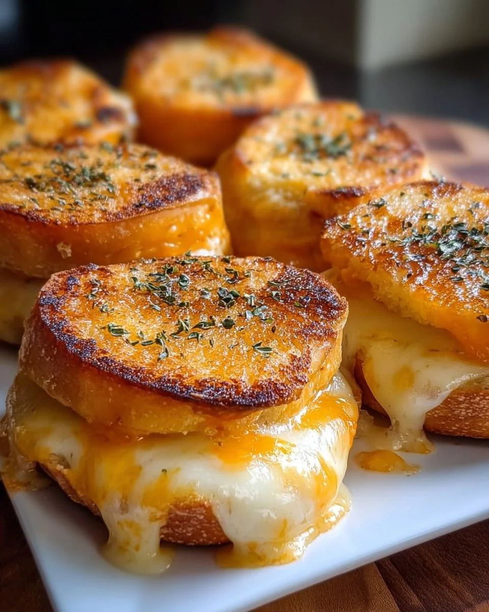 Mini Grilled Cheese Hawaiian Rolls