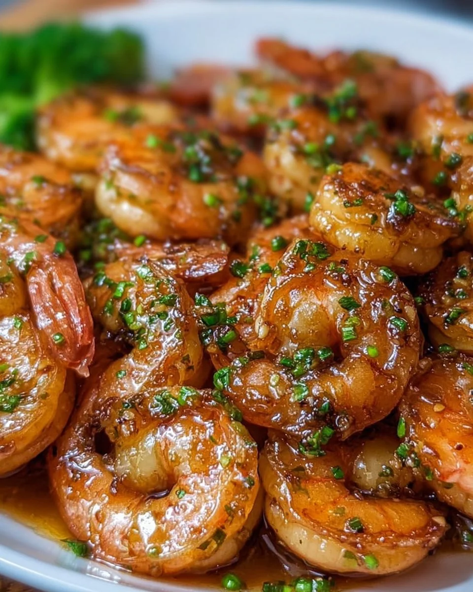 High-Protein Honey Garlic Shrimp